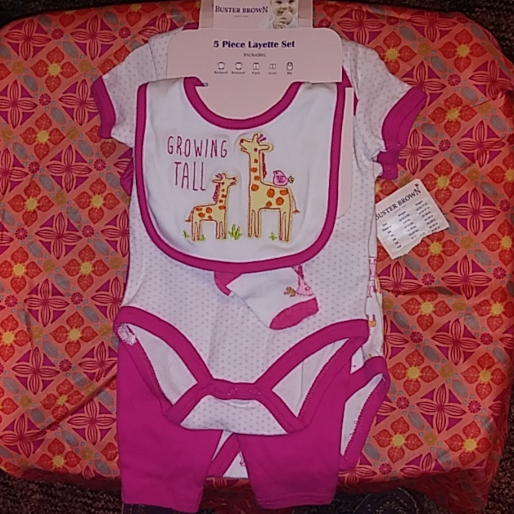 5 piece set 3/6 month